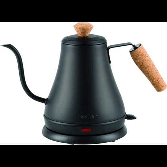 27oz Bistro Gooseneck Electric Water Kettle,Pour Over Coffee&Tea,Stainless Steel - Picture 6 of 6